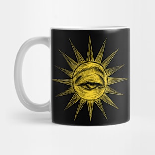 Sad Sun Mug